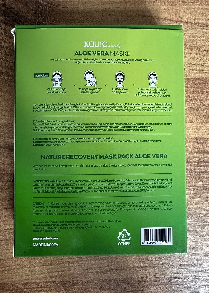 Cilt maskesi - Görsel 2