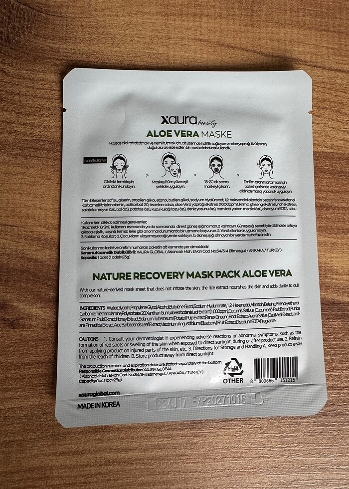 Cilt maskesi - Görsel 4