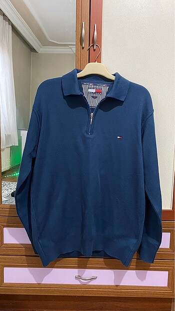 Tommy hilfiger polo yaka kazak