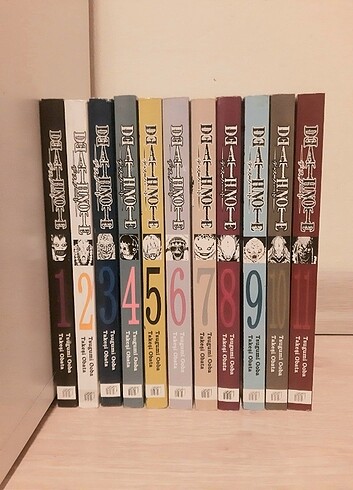 Death note 1-11 8 yok!!