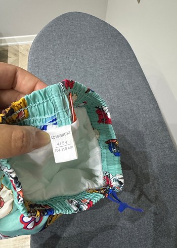 Renkli Paw Patrol Desenli Erkek Çocuk Şort 4-5 yaş - Görsel 3