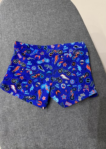 Renkli Desenli Erkek Çocuk Mayo Şortu 2-3 yaş - Görsel 2