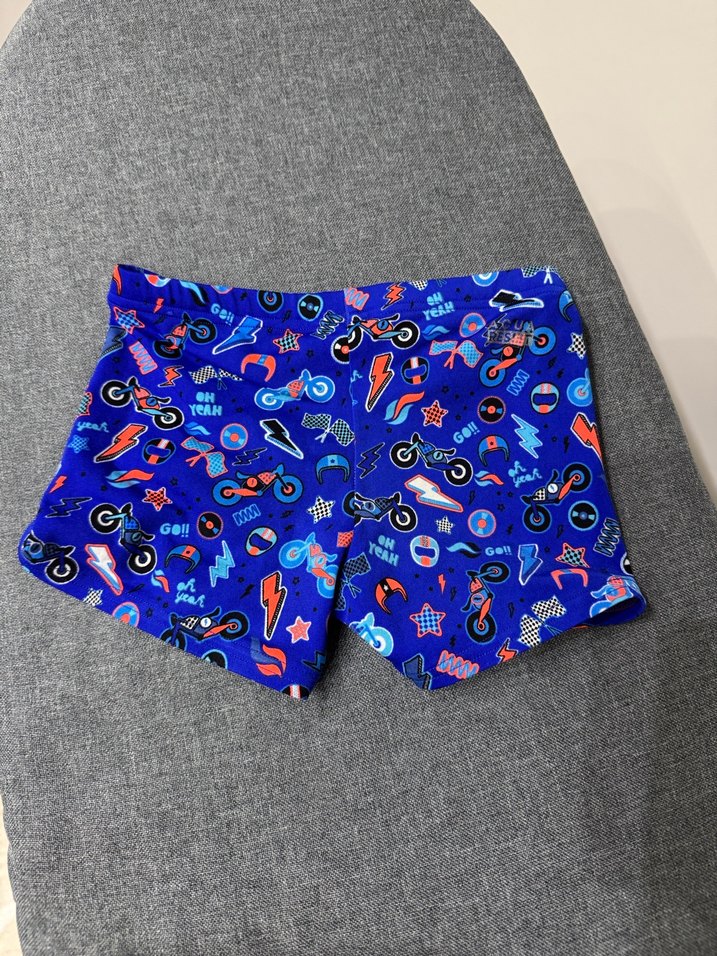 Renkli Desenli Erkek Çocuk Mayo Şortu 2-3 yaş - Görsel 2