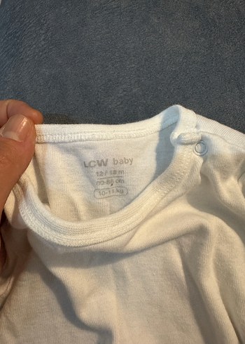 Bebek Erkek Kısa Kollu Beyaz Body - Görsel 4