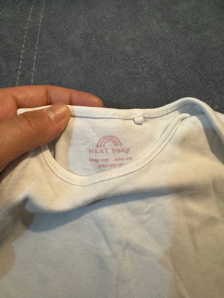 Bebek Erkek Kısa Kollu Beyaz Body - Görsel 5