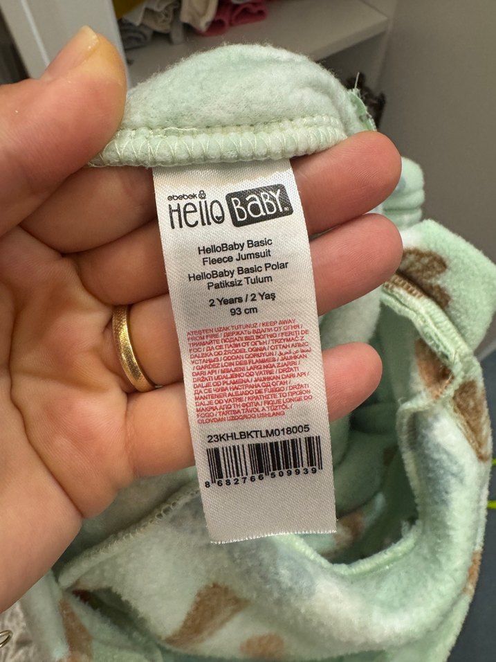 Kapüşonlu Polar Tulum - Görsel 3