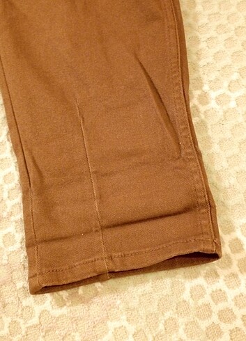 40 Beden kahverengi Renk H&M Yüksek bel Pantolon