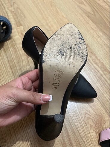 38 Beden siyah Renk Siyah stiletto