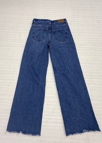 Mavi Kadın Denim Midi Boy Rahat Kesim Jean - Görsel 4