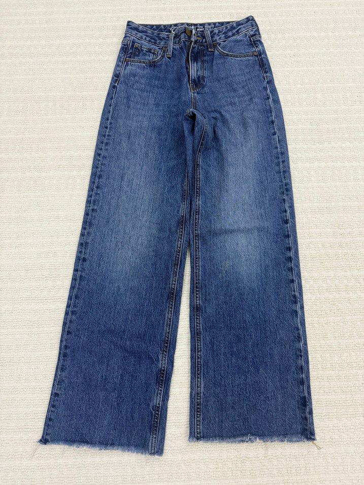 Mavi Kadın Denim Midi Boy Rahat Kesim Jean - Görsel 2