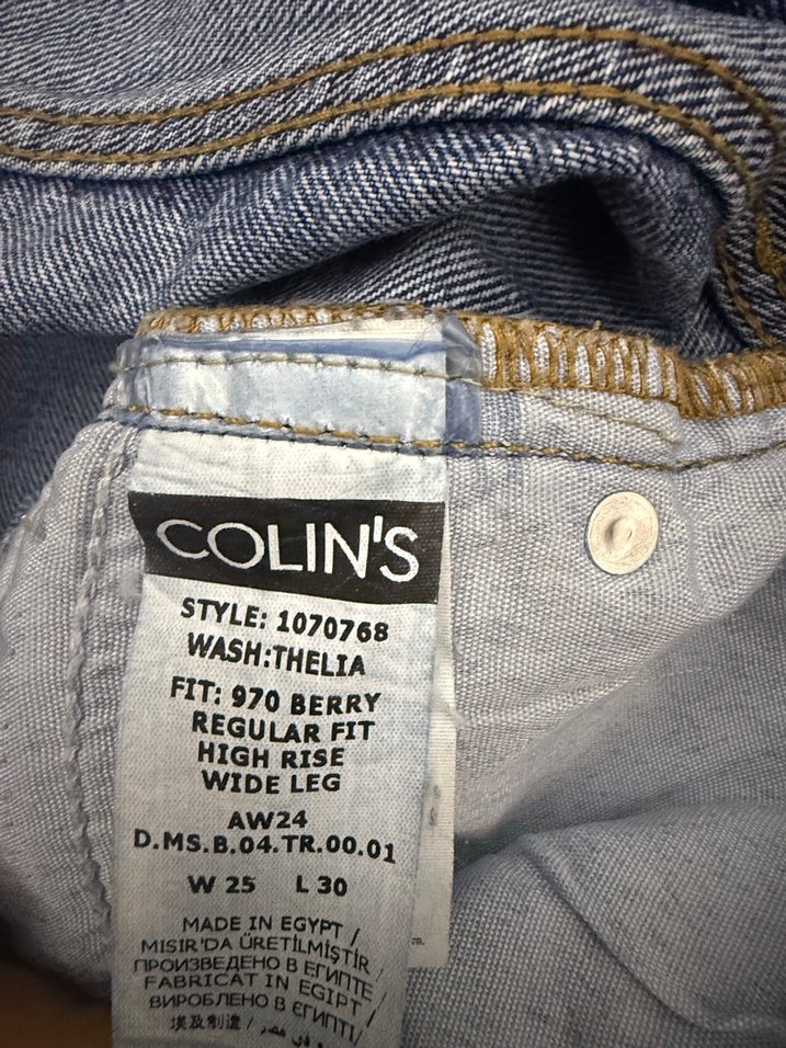 Mavi Kadın Denim Midi Boy Rahat Kesim Jean - Görsel 5