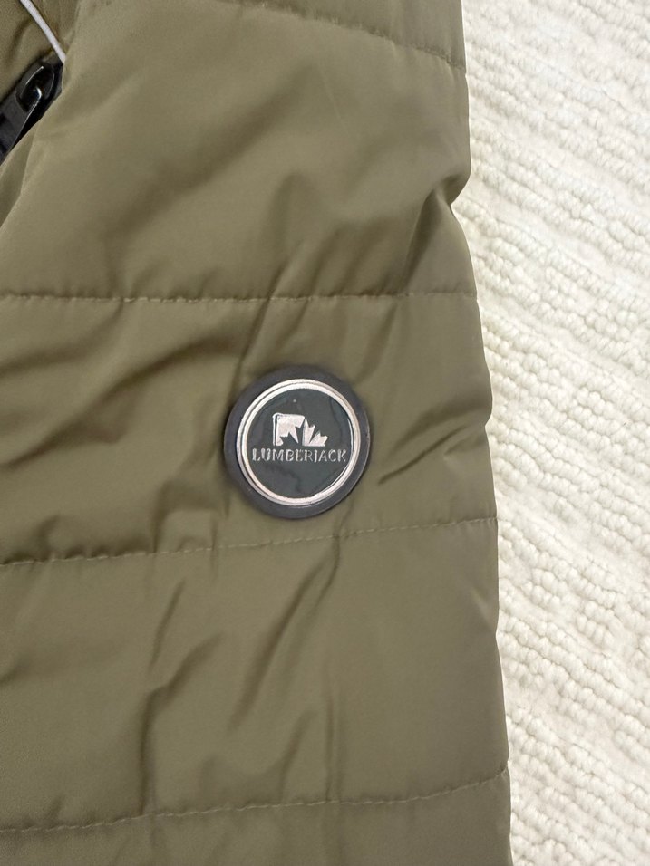 Kadın Haki Kürk Detaylı Kısa Kaban - Görsel 3