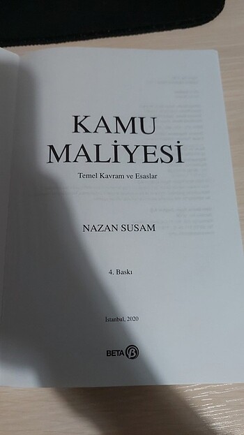 Kamu maliyesi nazan susam