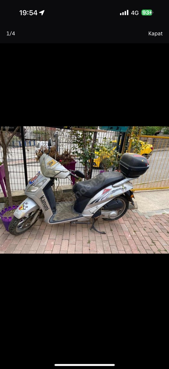 Kanuni 150cc Gri Baskılı Motosiklet 45.000tl - Görsel 4