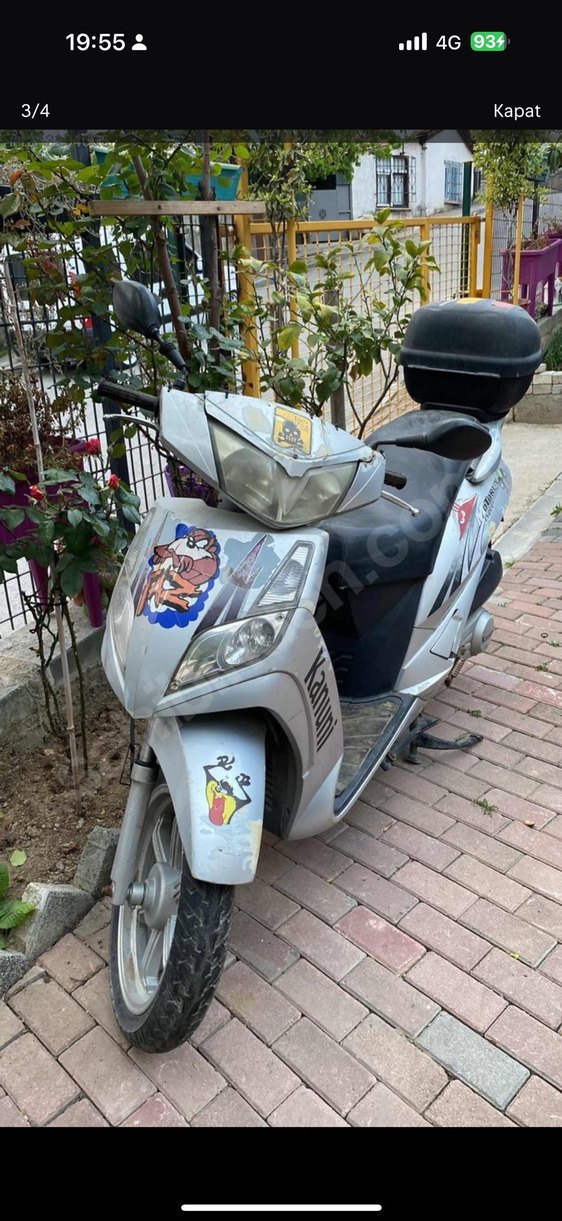 Kanuni 150cc Gri Baskılı Motosiklet 45.000tl - Görsel 3