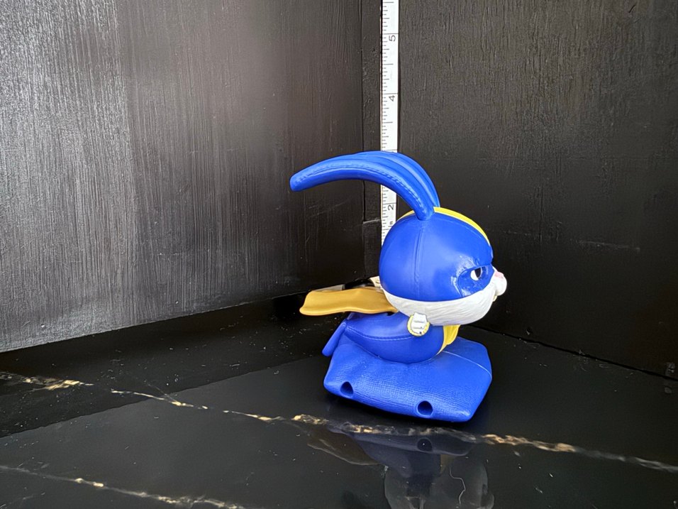 Mavi Tavşan Figür Aksiyon Oyuncak - Görsel 2