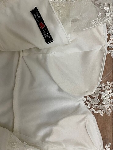 xl Beden beyaz Renk Özel günler için şık güpür elbise