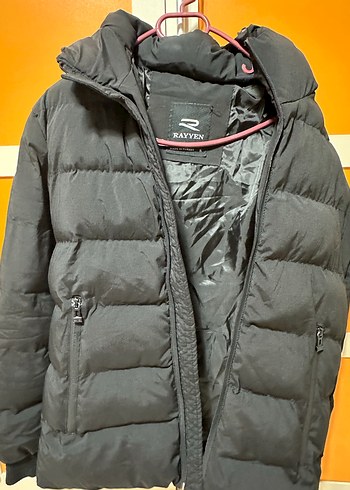 Gri Fermuarlı Kadın Kışlık Ceket hiç giyilmedi tertemiz - Görsel 4