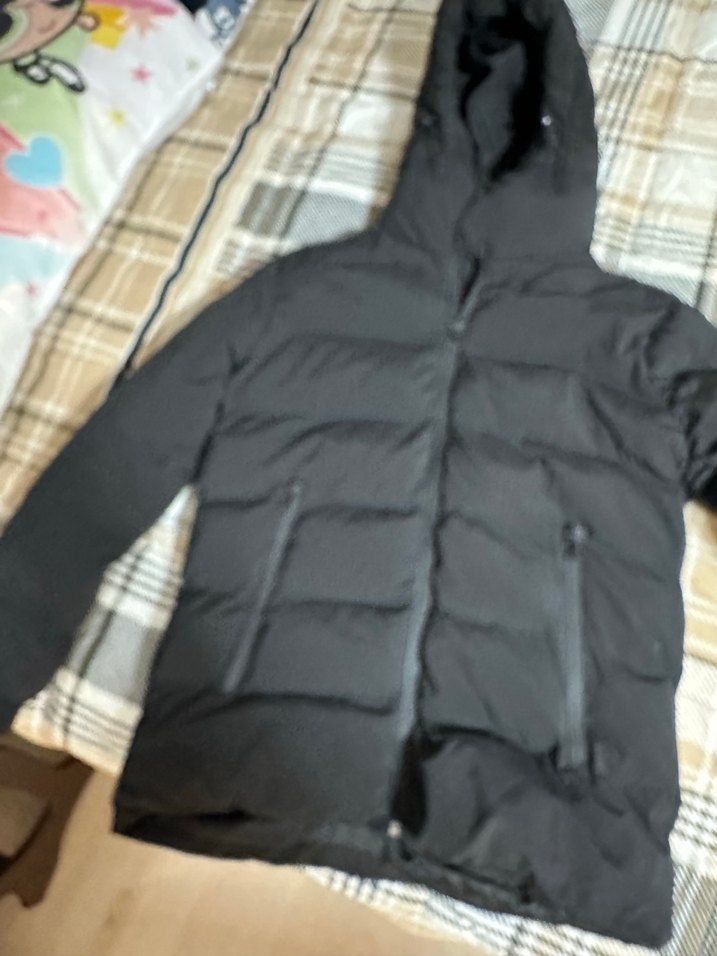 Gri Fermuarlı Kadın Kışlık Ceket hiç giyilmedi tertemiz - Görsel 5