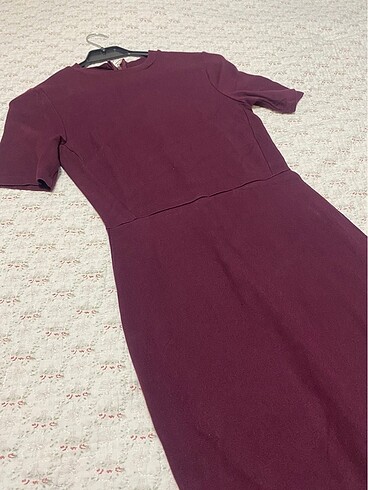 Bordo elbise