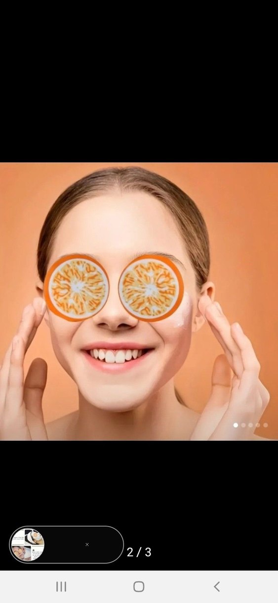 C Vitamini ve Yoğun Nem Etkili Yüz Maskesi - Görsel 2