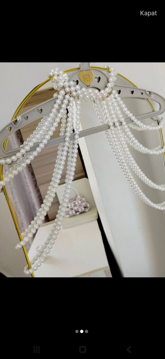 Beyaz inci Gövde Zinciri - Görsel 5