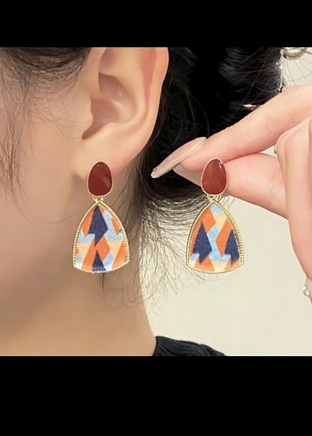 Bohem Vintage Kadın Küpeler - Görsel 3