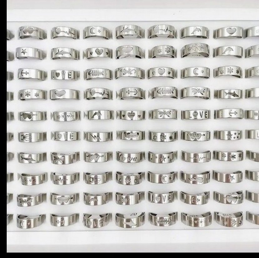 Çelik Erkek Yüzükleri - Görsel 4