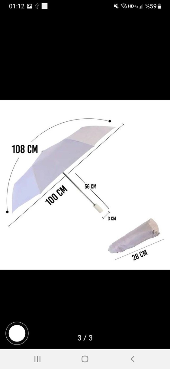 UV Şemsiye Yaz-Kış - Görsel 3