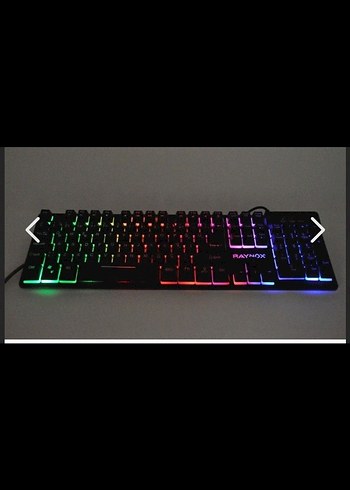 RAYNOX PRO-K1000 GAMING LED KEYBOARD - Görsel 5