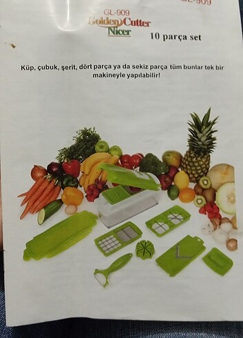 Sebze meyve doğrayıcı
