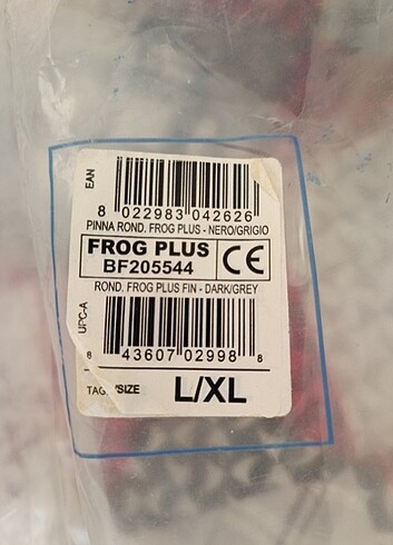 43 Beden CRESSI Frog Plus Dalış Paleti