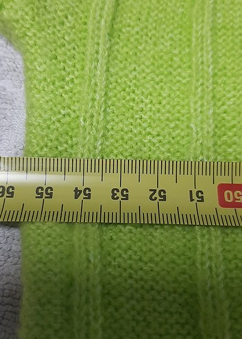 diğer Beden yeşil Renk Yeşil Kadın Boğazlı Triko Kazak