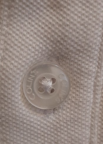 m Beden beyaz Renk Erkek Beyaz Polo Tişört