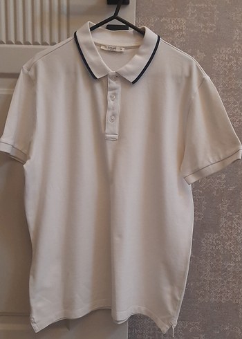 Erkek Beyaz Polo Tişört