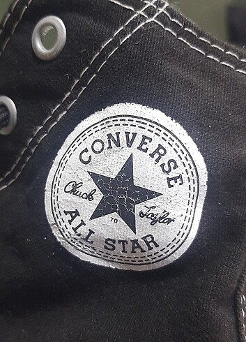 42 Beden siyah Renk SIFIR CONVERSE ALL STAR CHUCK MARKA AYAKKABI