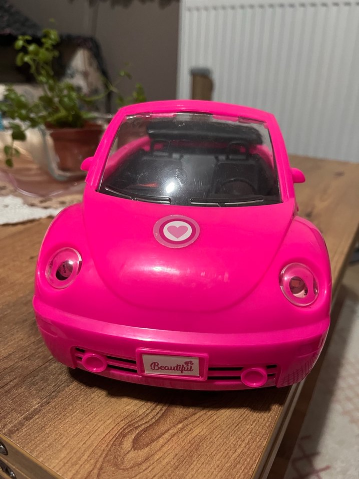 Pembe Oyuncak Araba - Görsel 2