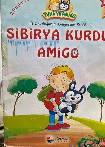 Amigo ve Sibirya Kurdu Çocuk Kitapları Seti - Görsel 2