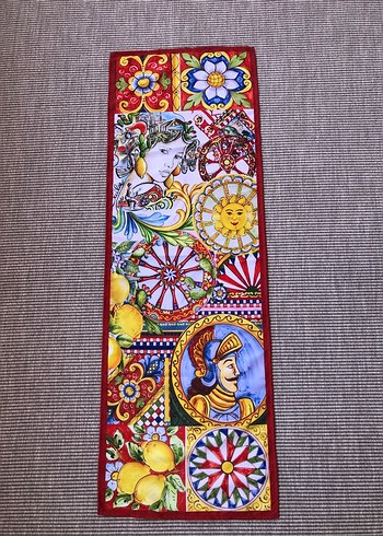 Renkli desenli Counterculture runner
