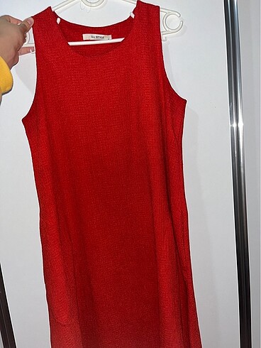 Diğer Cep detaylı oversize elbise