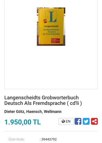 Langenscheidt Almanca Sözlük - Görsel 7