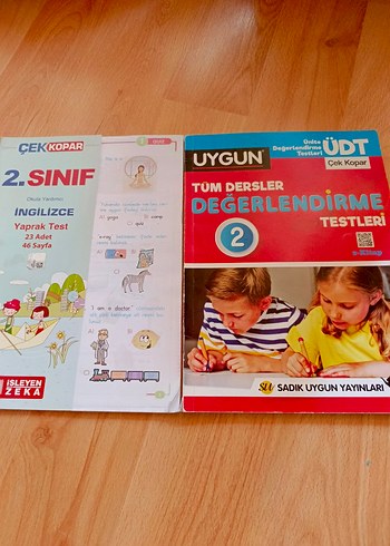 2. Sınıf İngilizce Yaprak Test 23 Adet 46 Sayfa