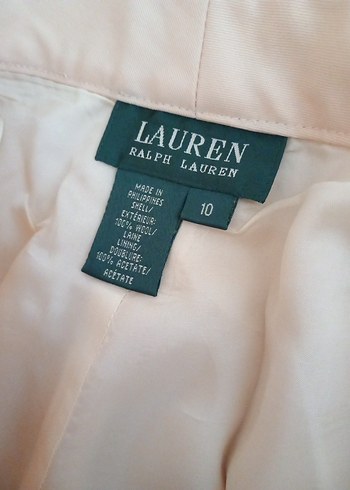 Bej Ralph Lauren Erkek Rozet