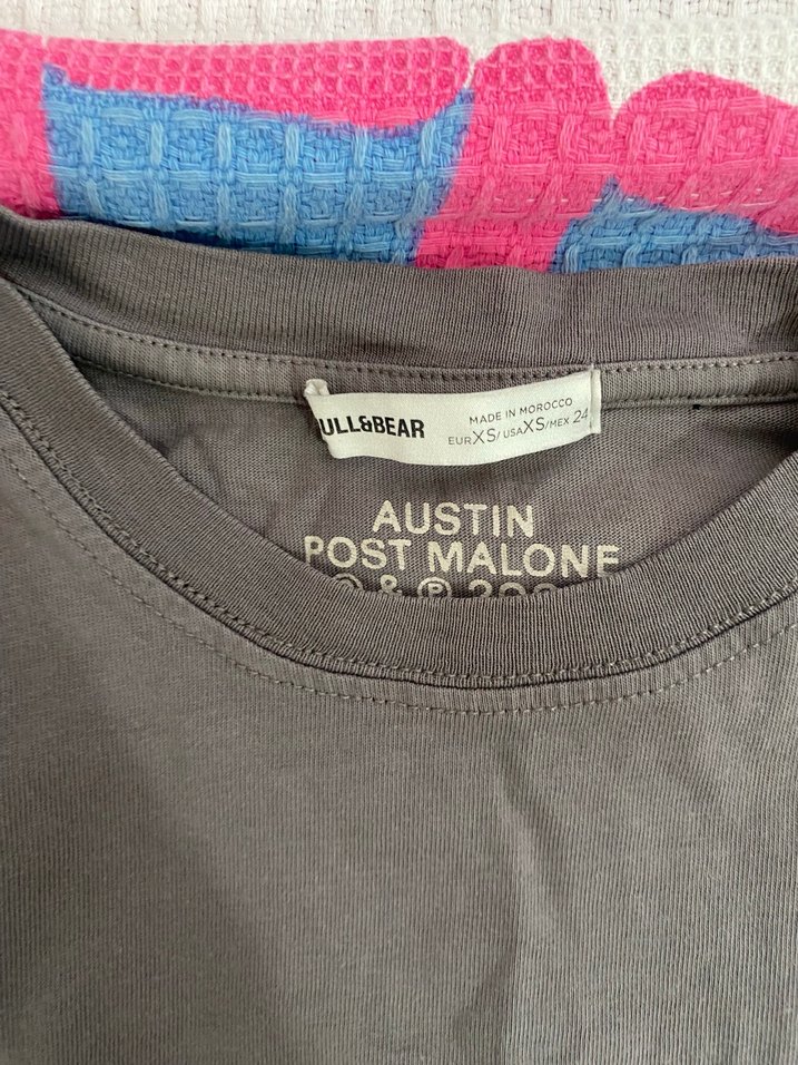 Pull and bear tişört - Görsel 2