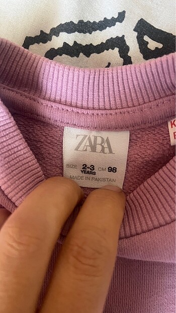 24-36 Ay Beden zara sweat