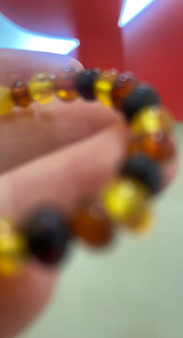 Kehribar bebek bileklik - Görsel 5