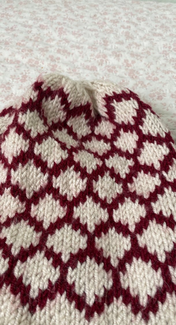 Bej Örgü Kadın Bere - Görsel 2