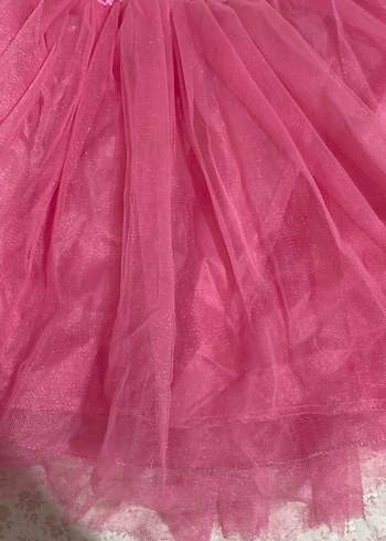 Pembe Fırfırlı Kız Eteği