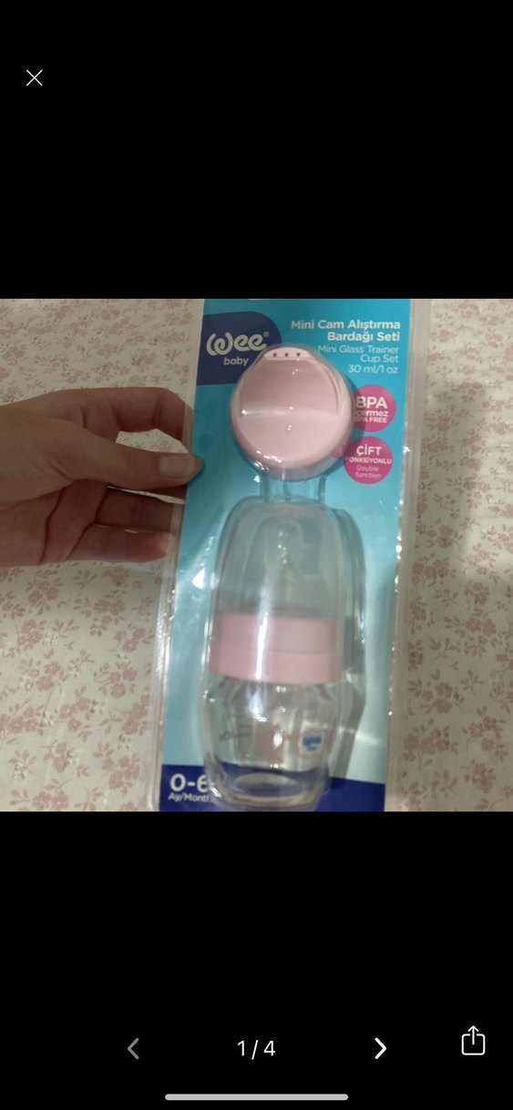 Wee Baby Mini Cam Biberon Seti 0-6 Ay Pembe - Görsel 2