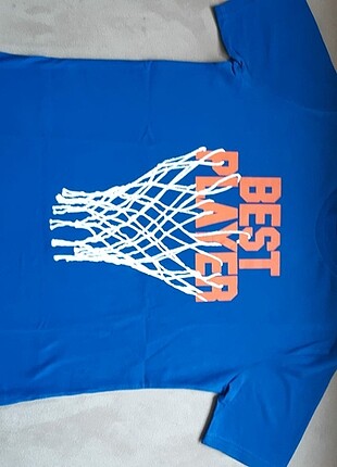 11/12 yaş basketbol temali erkek çocuk tshirt